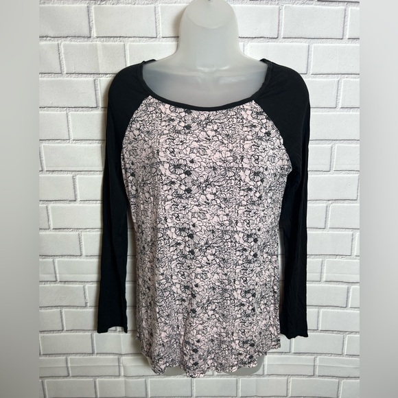 PIEGE women pajama top black and pink/size M - Picture 3 of 6